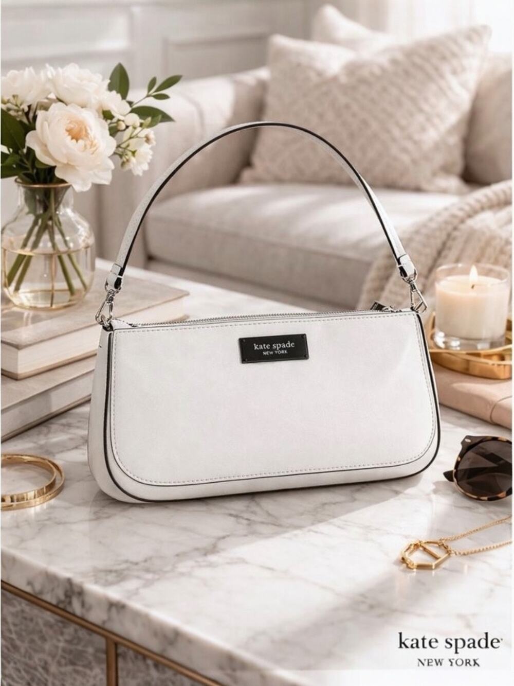 Kate Spade Sam Icon Mini Pochette – 90s Heritage Style